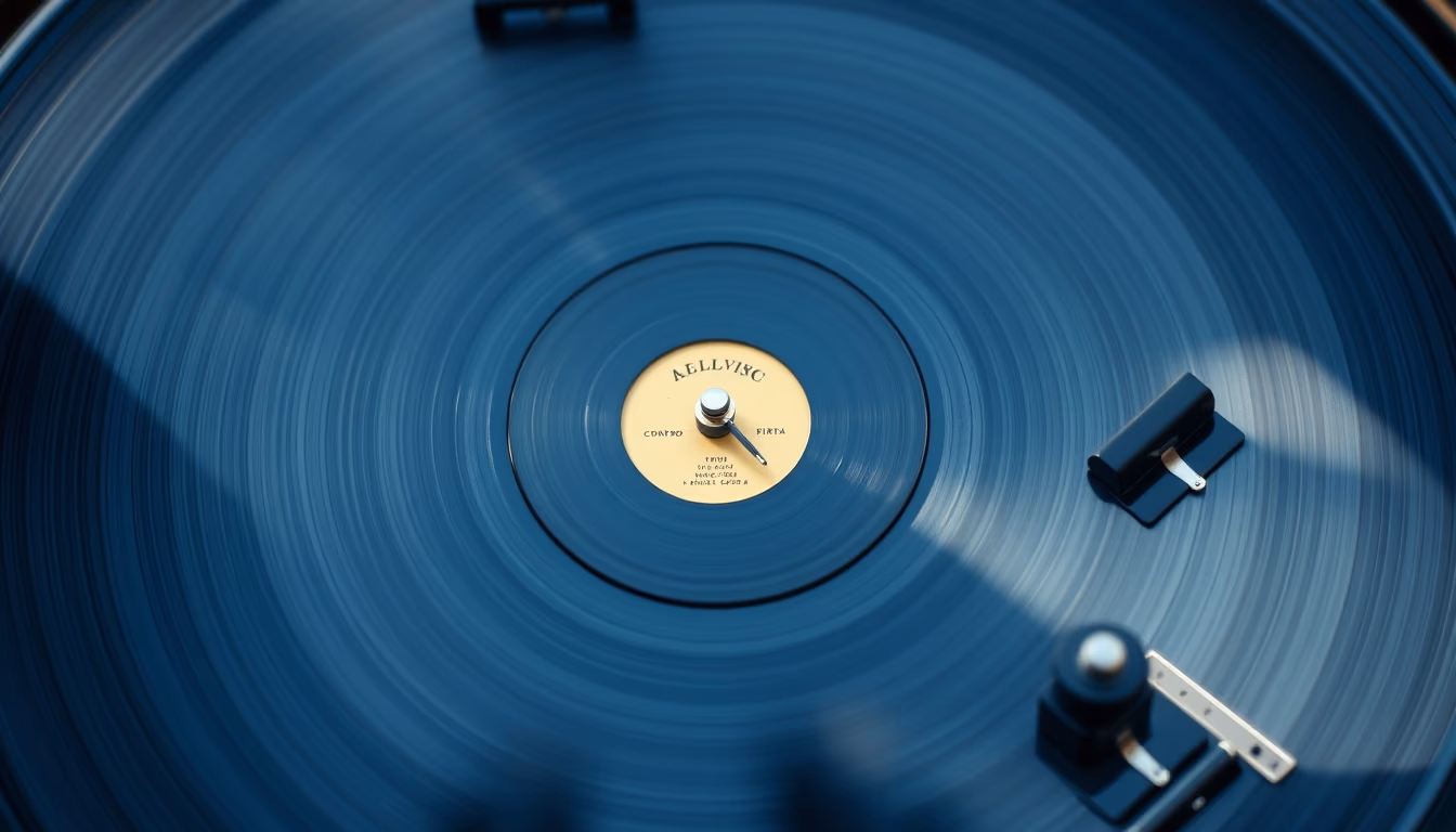 78 rpm shellac vintage in editorial style