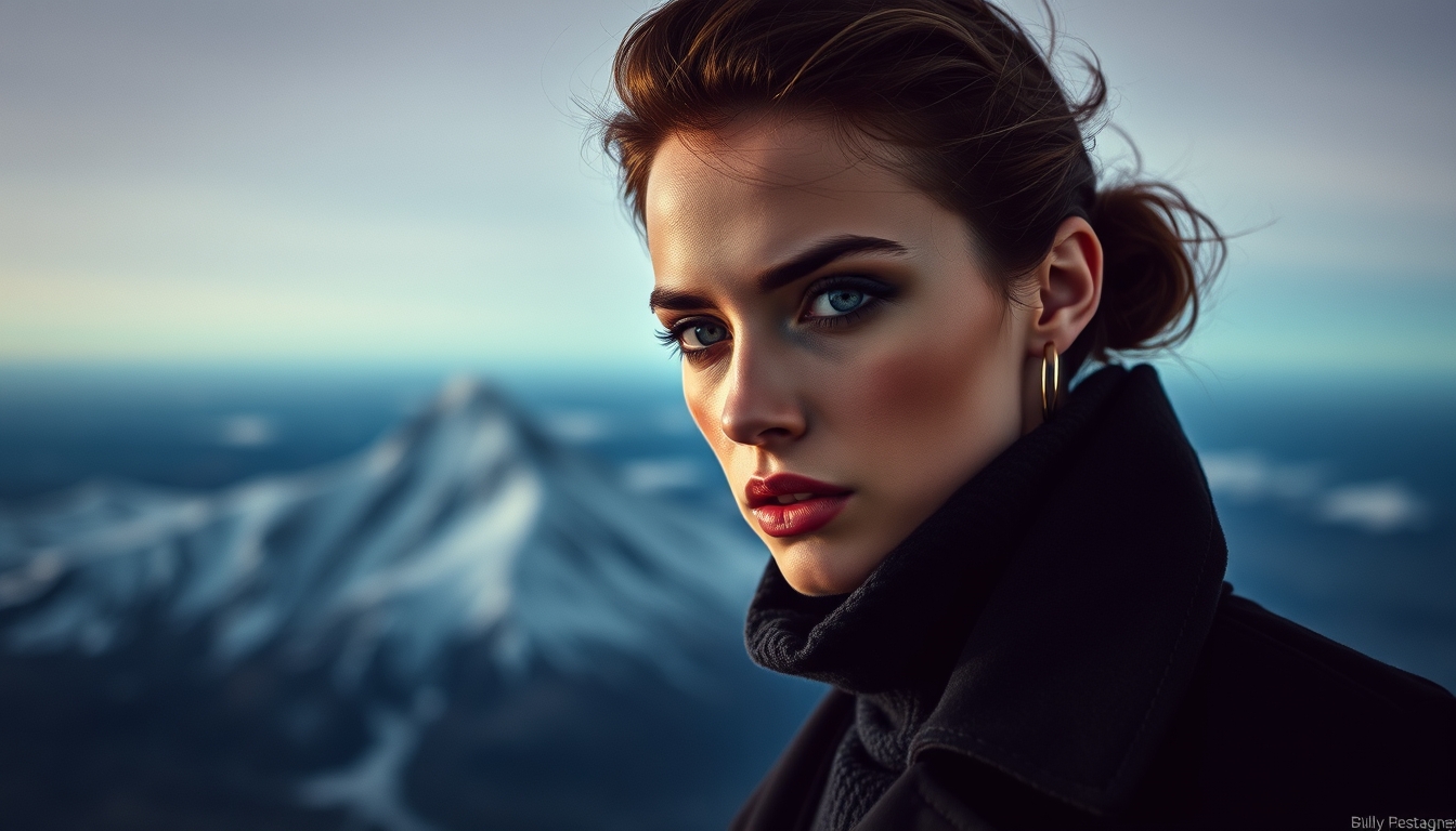 aconcagua argentina in editorial style