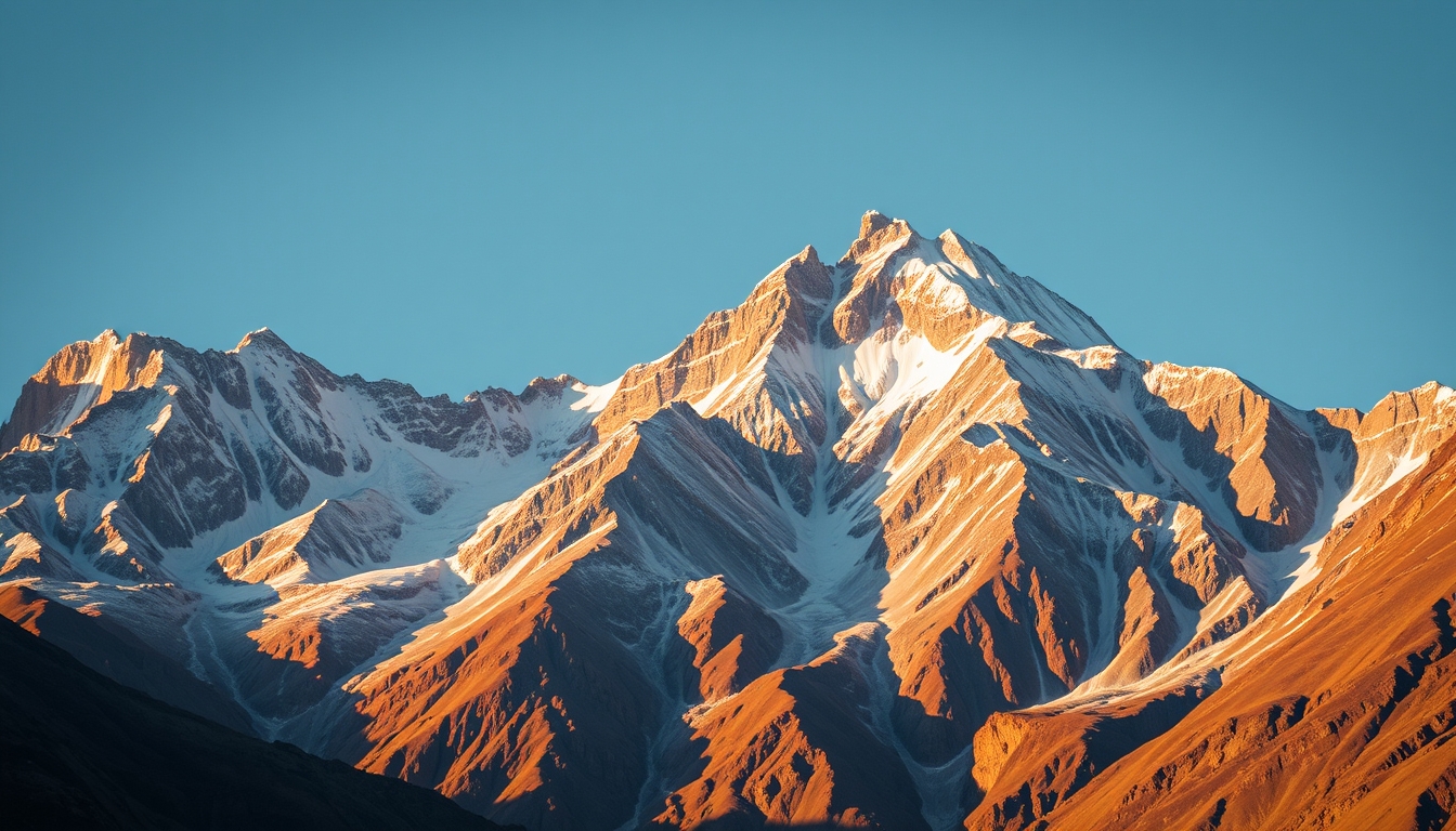 aconcagua argentina in editorial style