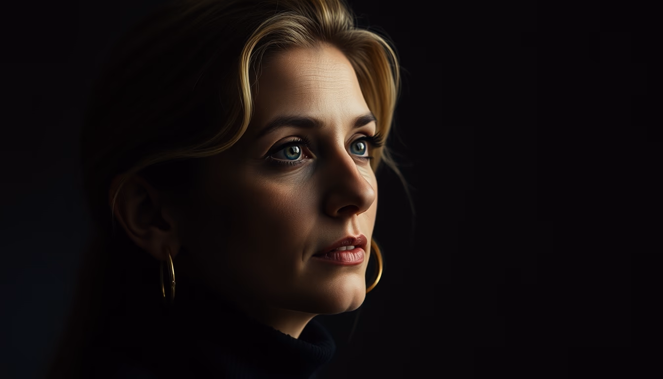 admin panel dark mode in editorial style