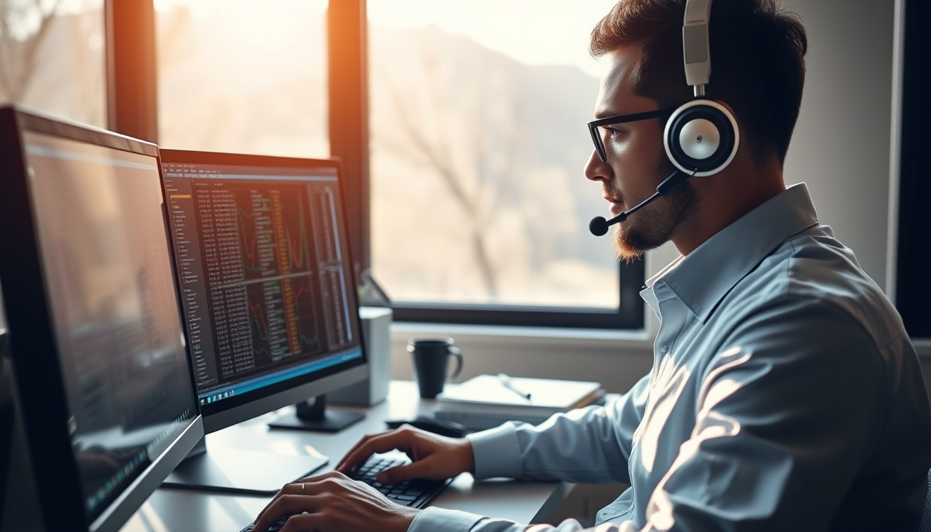 AI engineer training neural network on workstation em estilo editorial