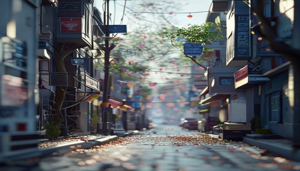 AI neural network 3D visualization in editorial style