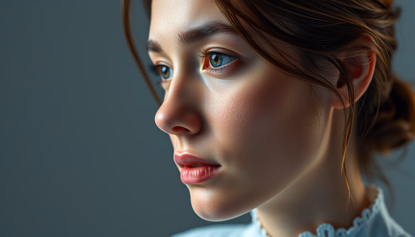 Rede neural de IA 3D visualization em estilo editorial