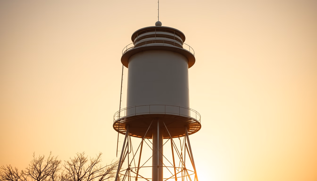 Air cooler tower em estilo editorial