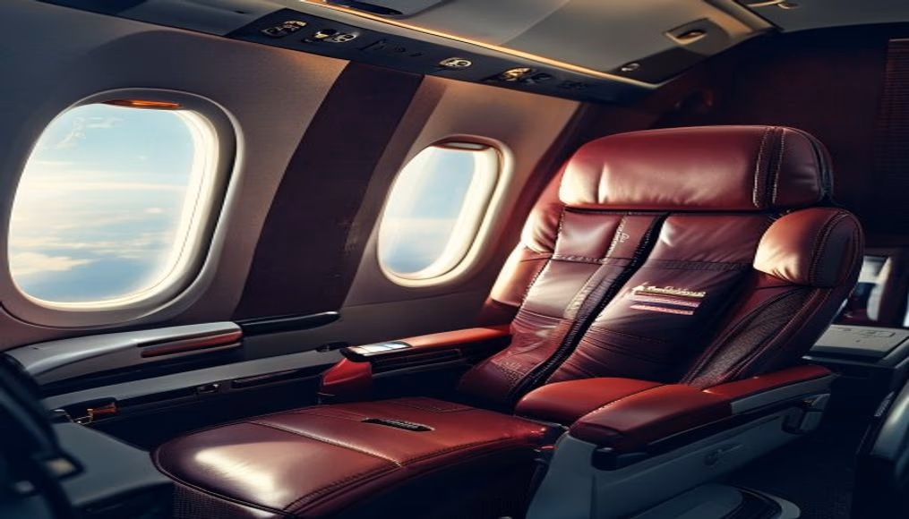 airbus acj319 vip suite in luxury editorial photography