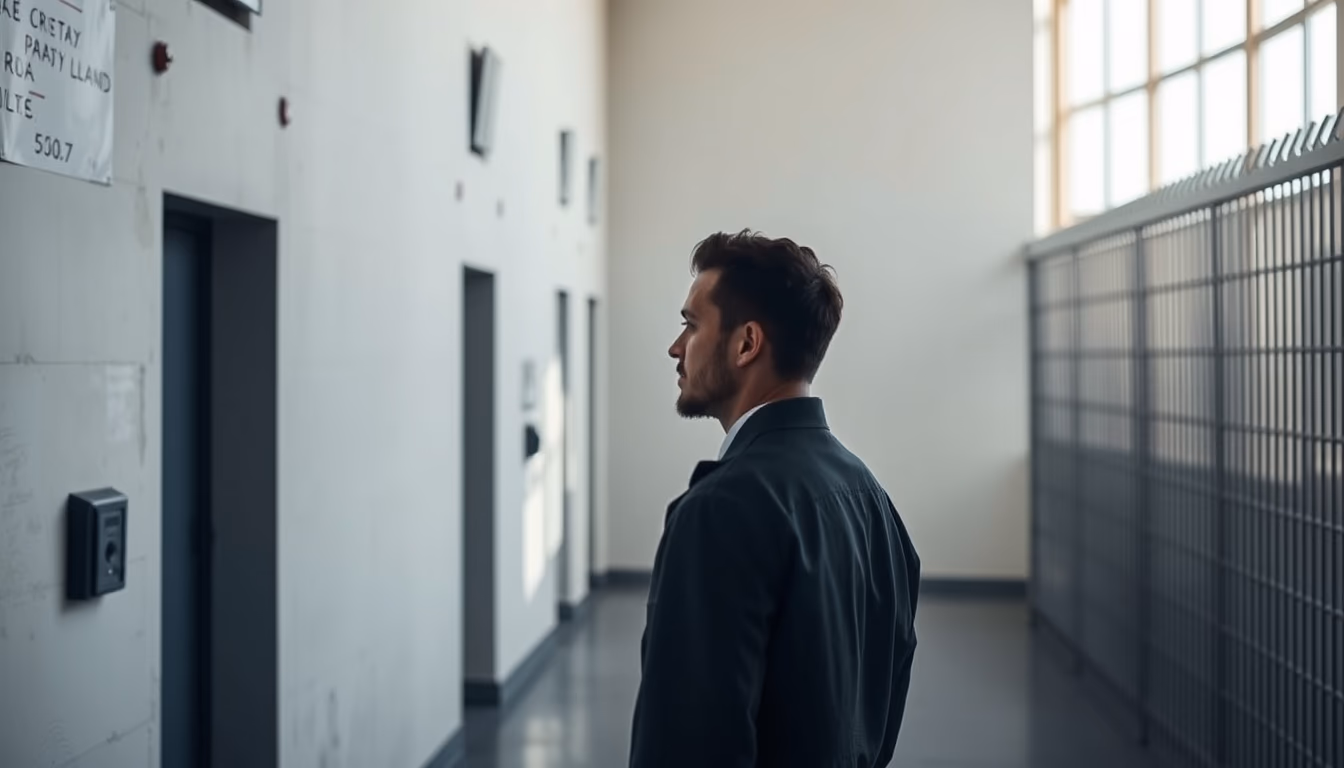 alcatraz island prison in editorial style