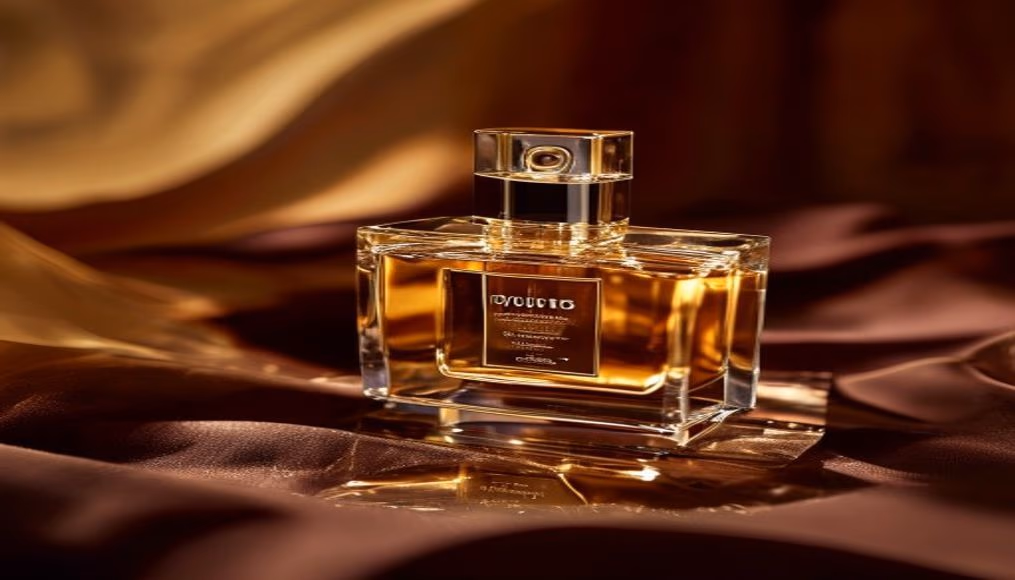 Amouage interlude man limited em fotografia editorial de luxo
