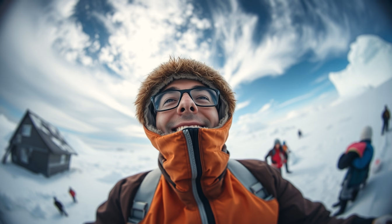 antarctic ozone hole in editorial style