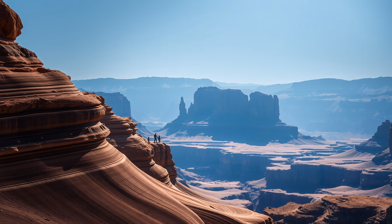 antelope canyon arizona in editorial style
