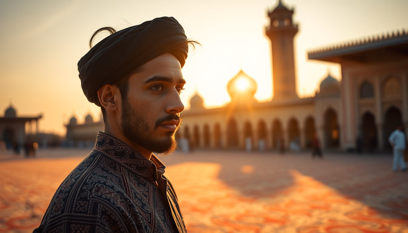 arabic calligraphy ink in editorial style