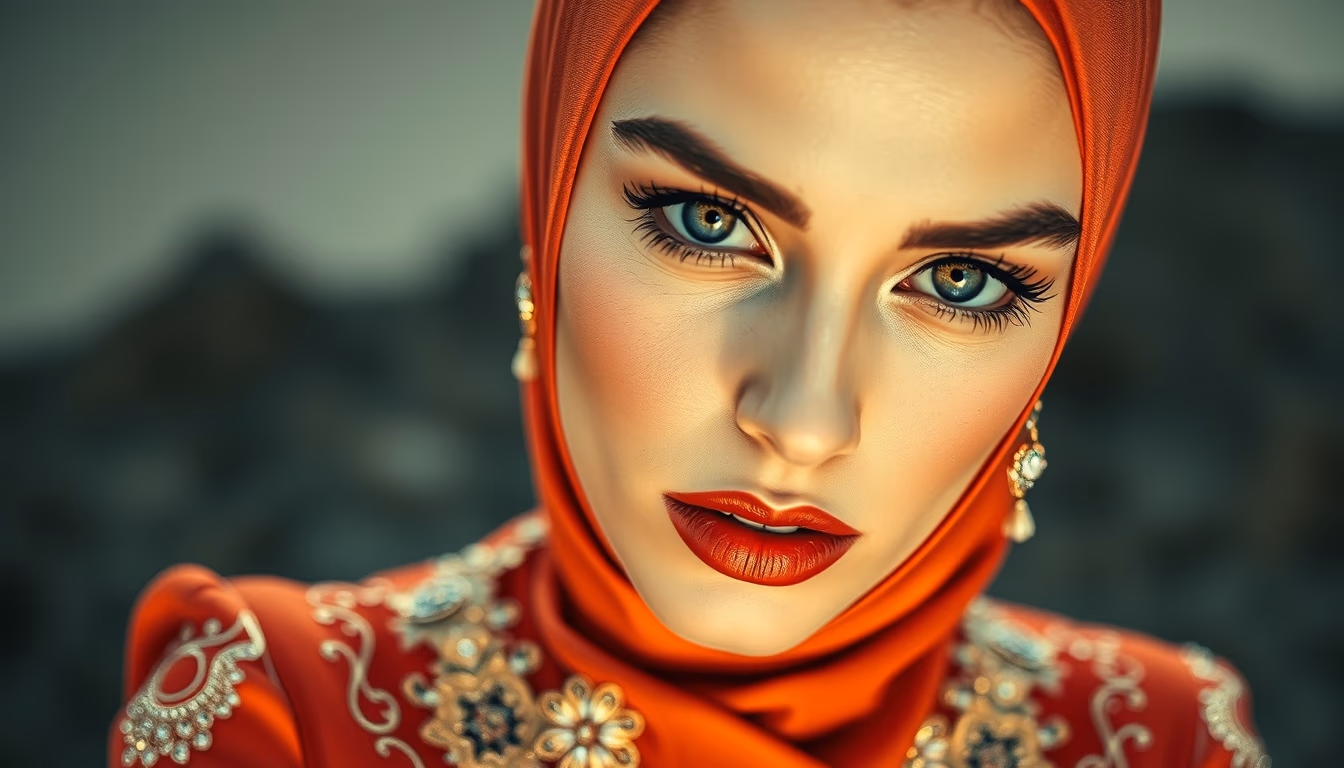 arabic calligraphy ink in editorial style