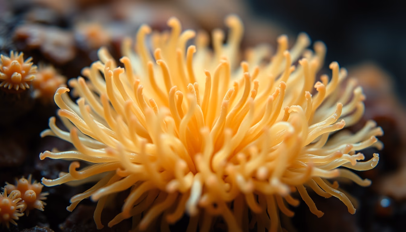 archaea extremophile in editorial style