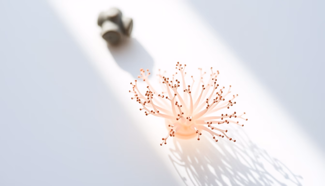 archaea extremophile in editorial style