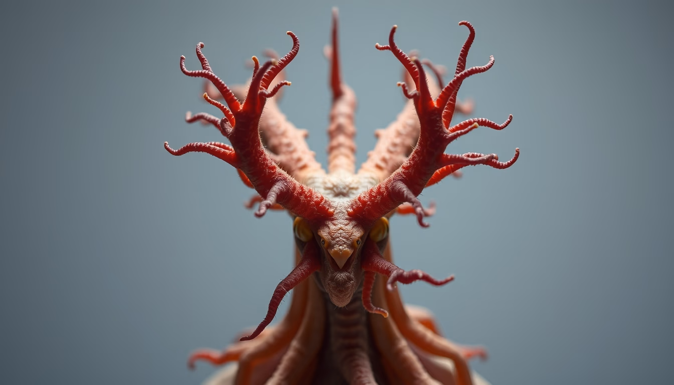 archaea extremophile in editorial style