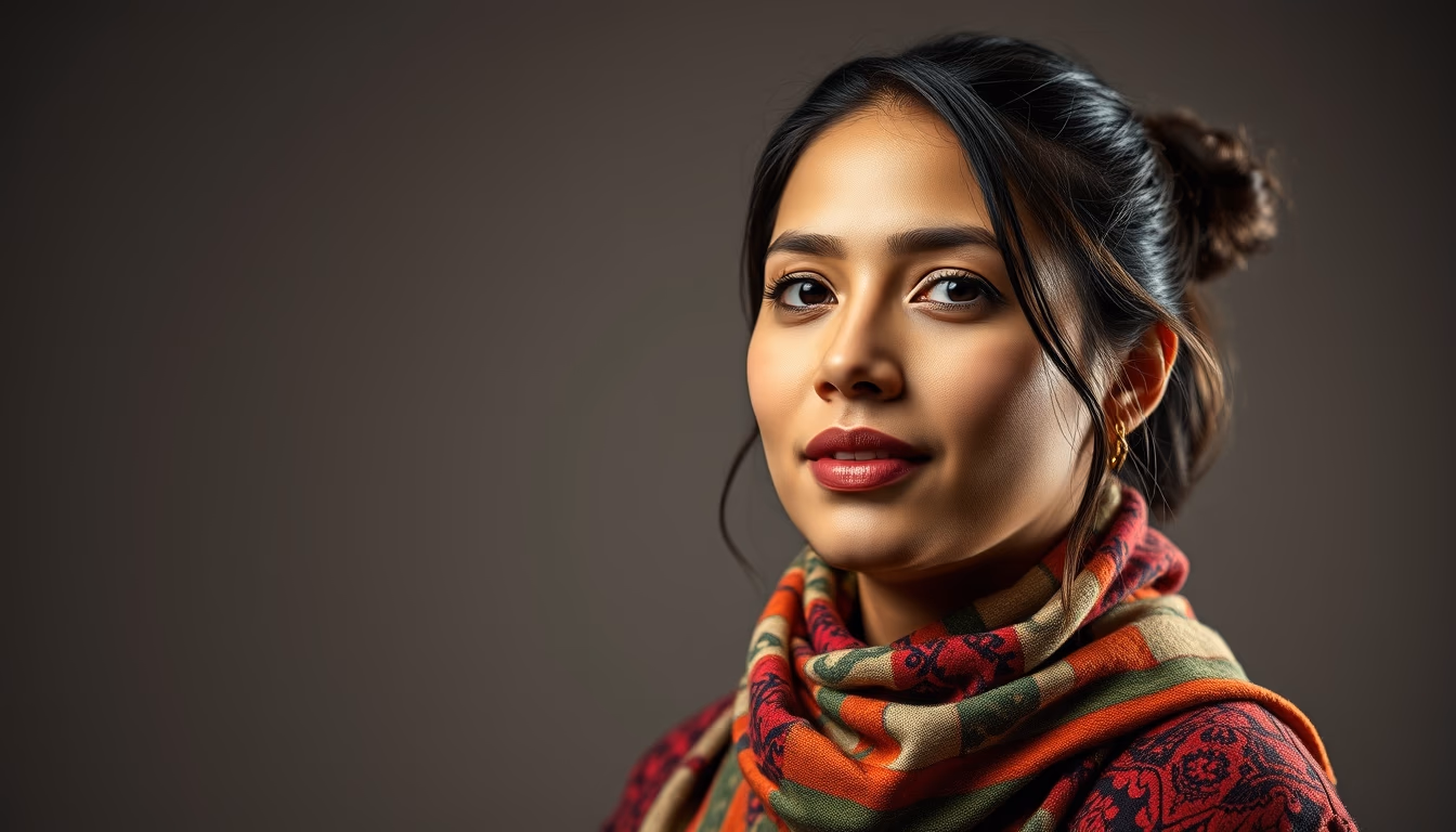 arepa colombian in editorial style