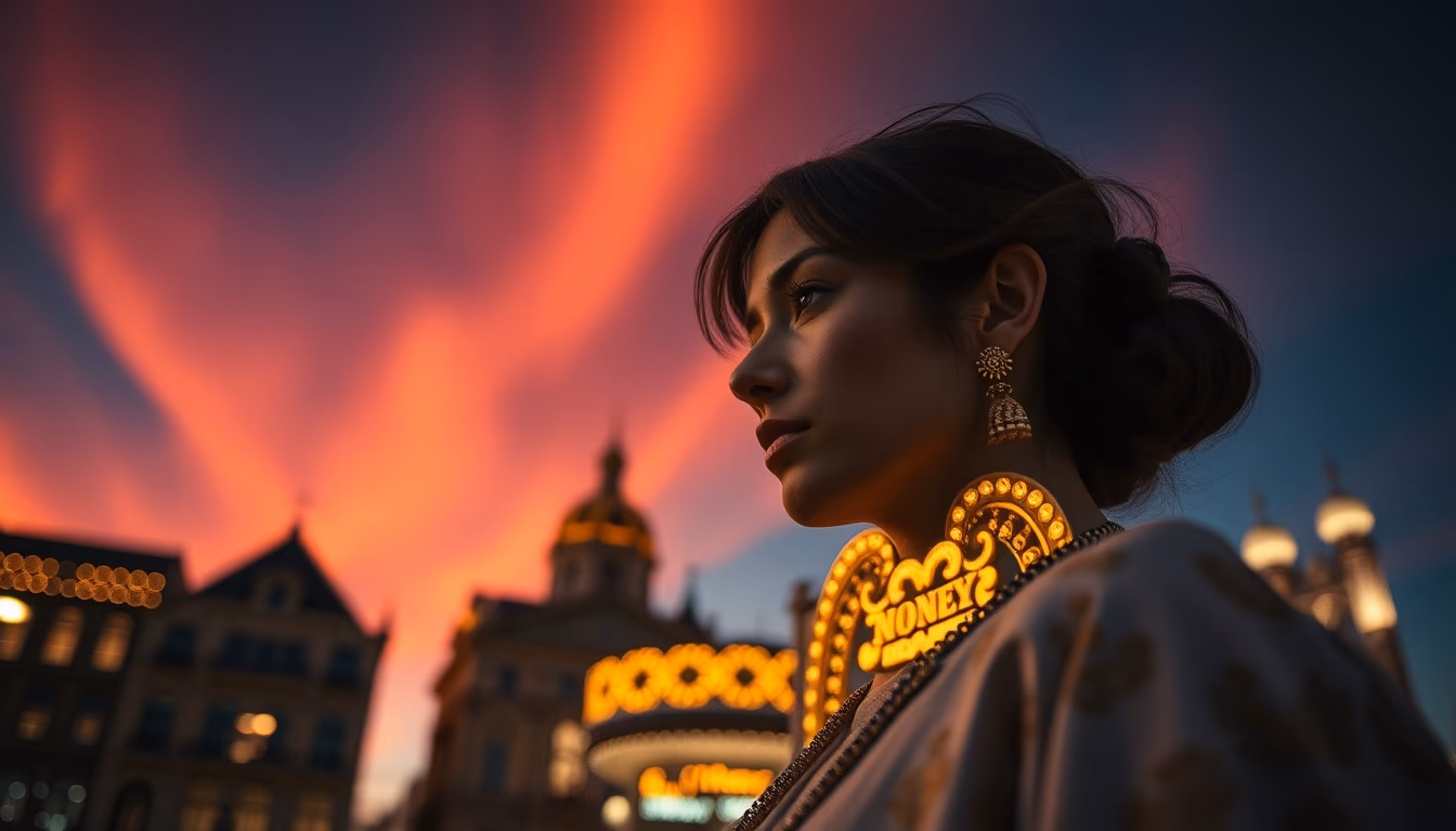 art nouveau klimt gold in editorial style