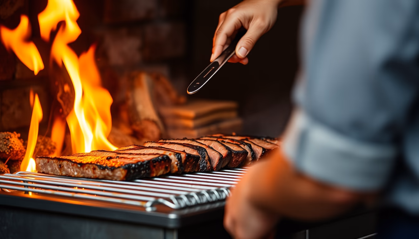 asado argentine grill in editorial style