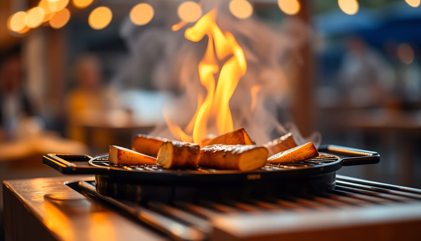 asado argentine grill in editorial style