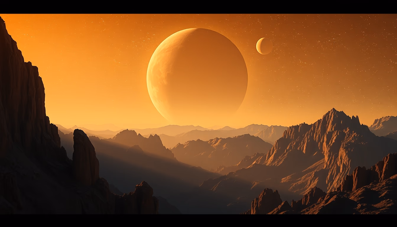 asteroid belt artistic in editorial style