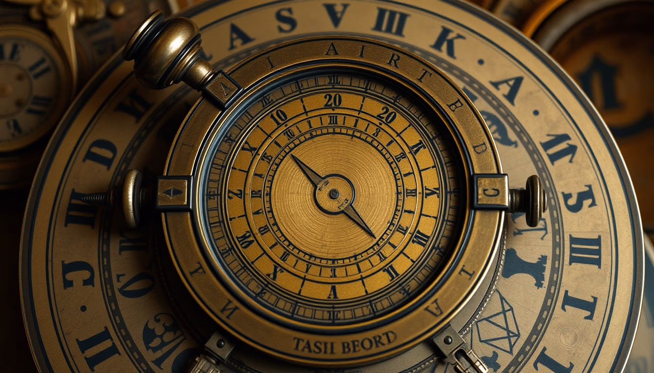 astrolabe ancient in editorial style