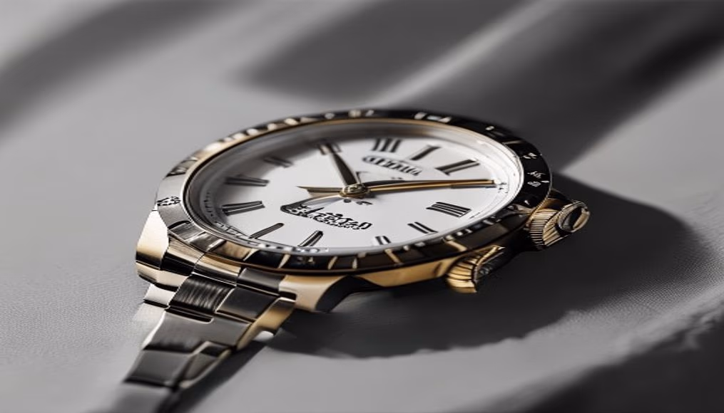 Audemars piguet royal oak 15500 em fotografia editorial de luxo