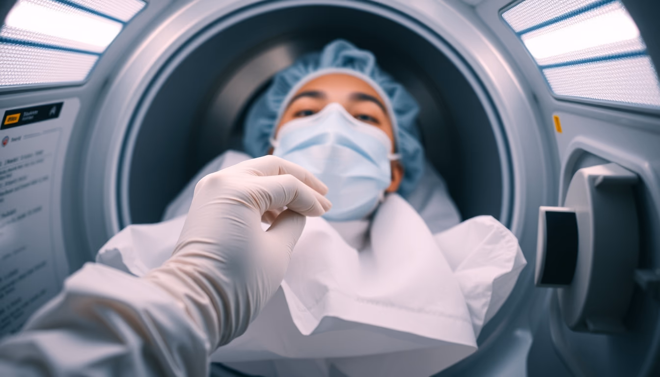 autoclave sterilizer in editorial style