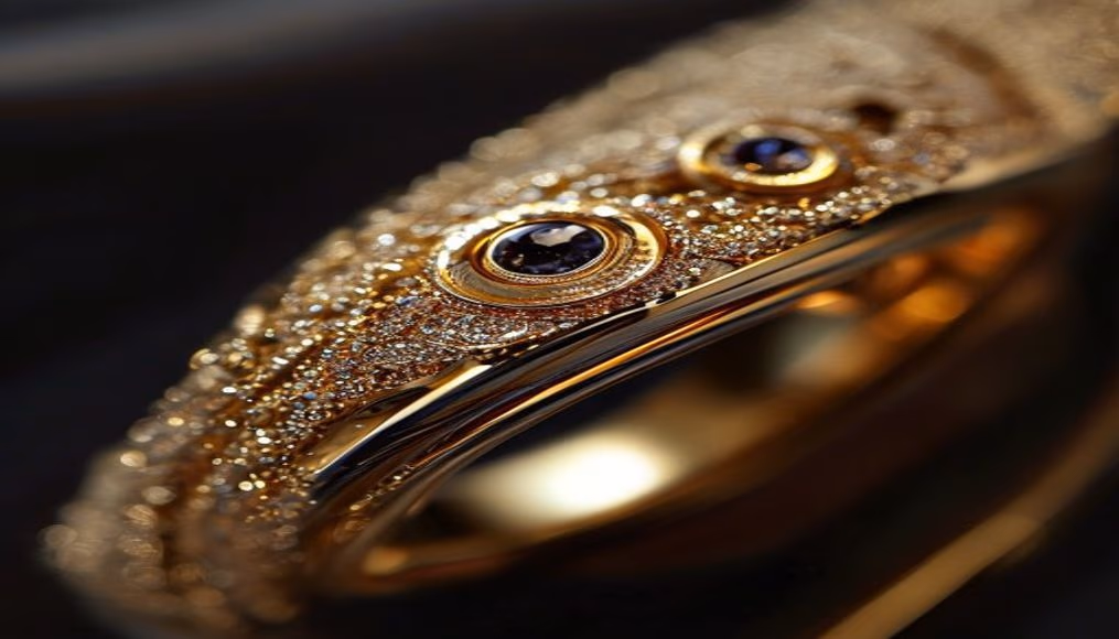 B-zero1 ring bulgari spiral em fotografia editorial de luxo