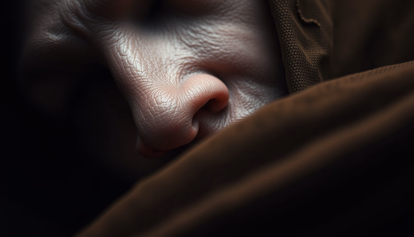 baroque drama caravaggio in editorial style