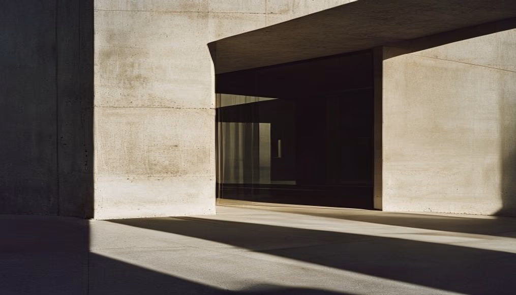 bauhaus building dessau in editorial style