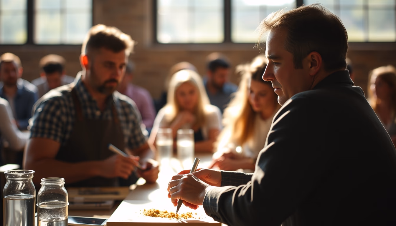 bean to bar workshop in editorial style