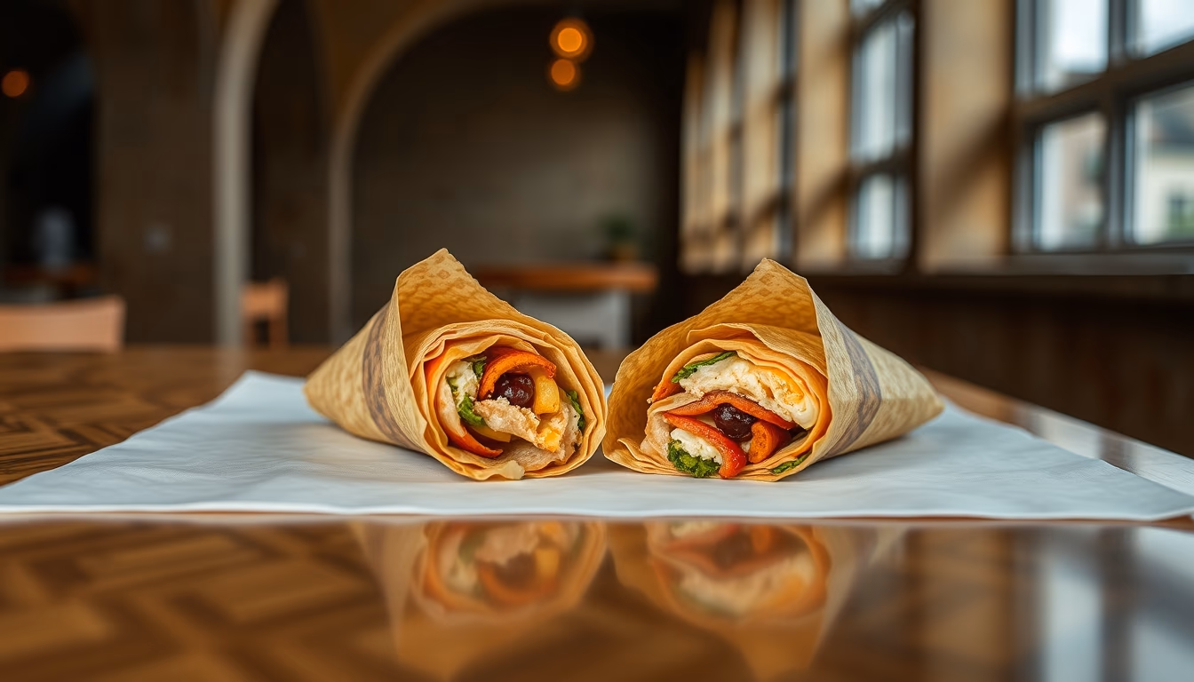 beeswax wraps food in editorial style