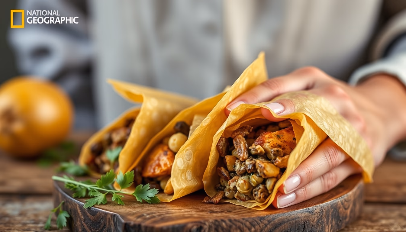 beeswax wraps food in editorial style