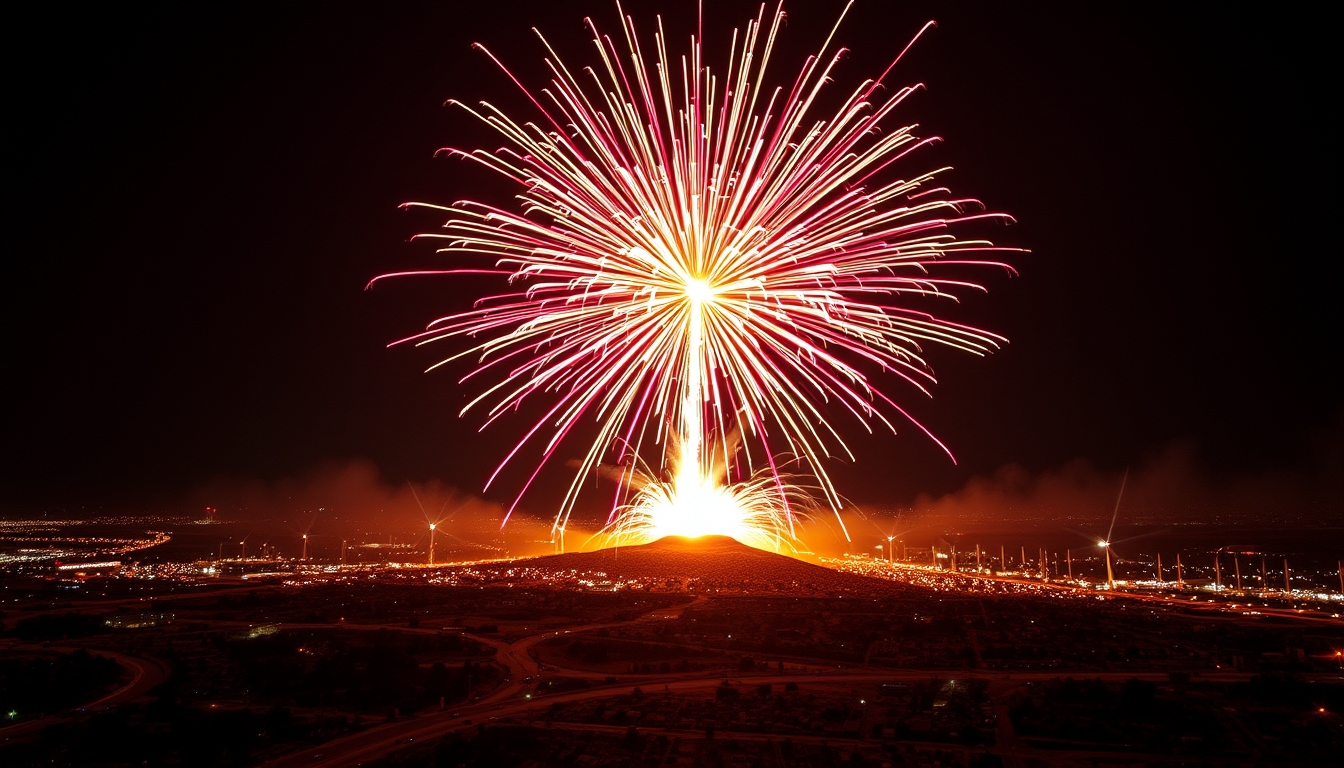 big bang artistic concept in editorial style