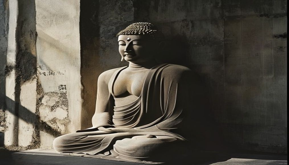 big buddha hong kong in editorial style