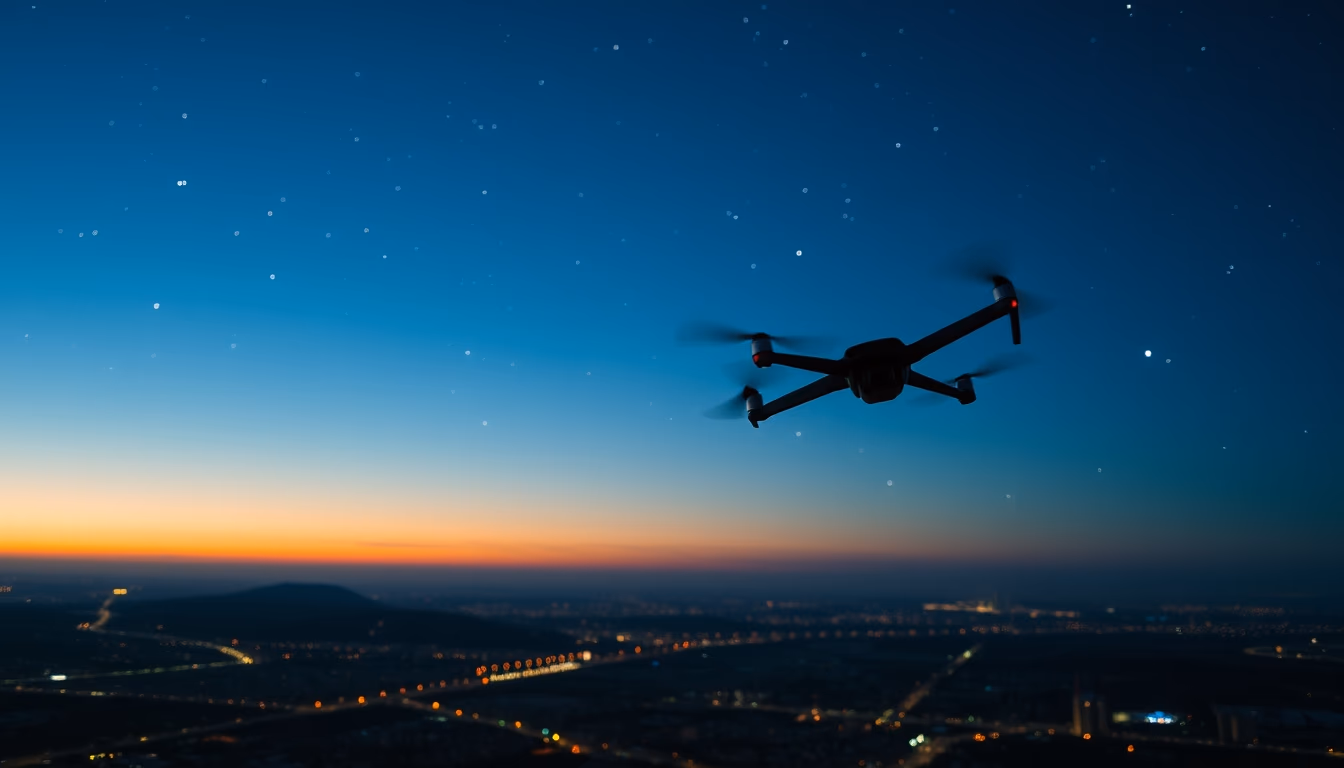 binary star sunset in editorial style