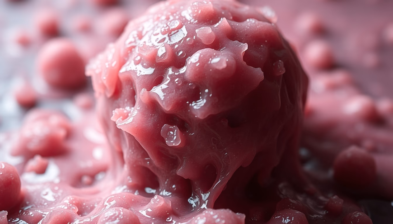 biofilm bacterial slime in editorial style