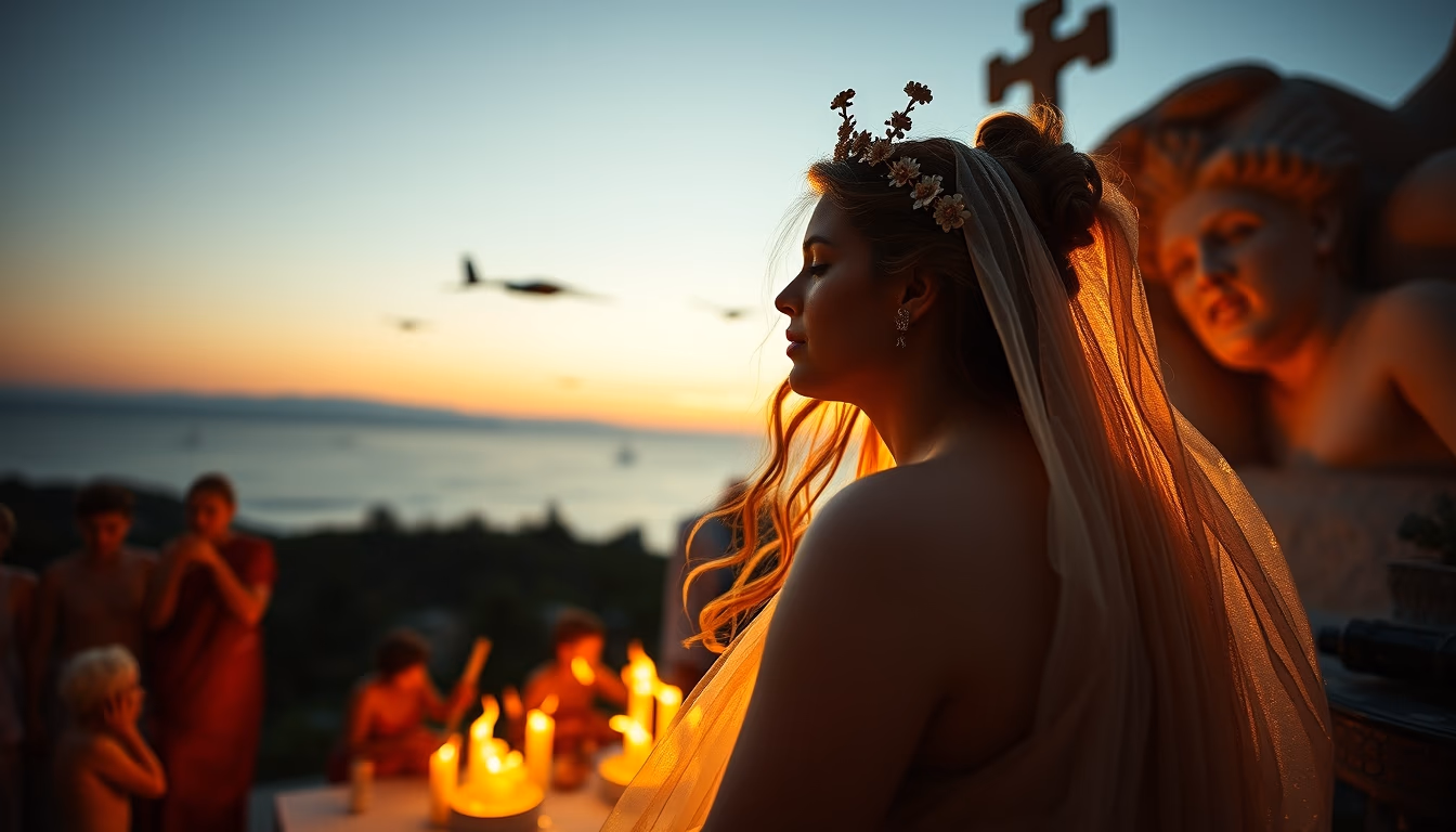 birth of venus botticelli in editorial style