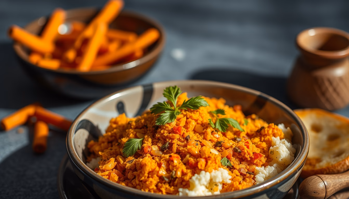 biryani aromatic spice in editorial style