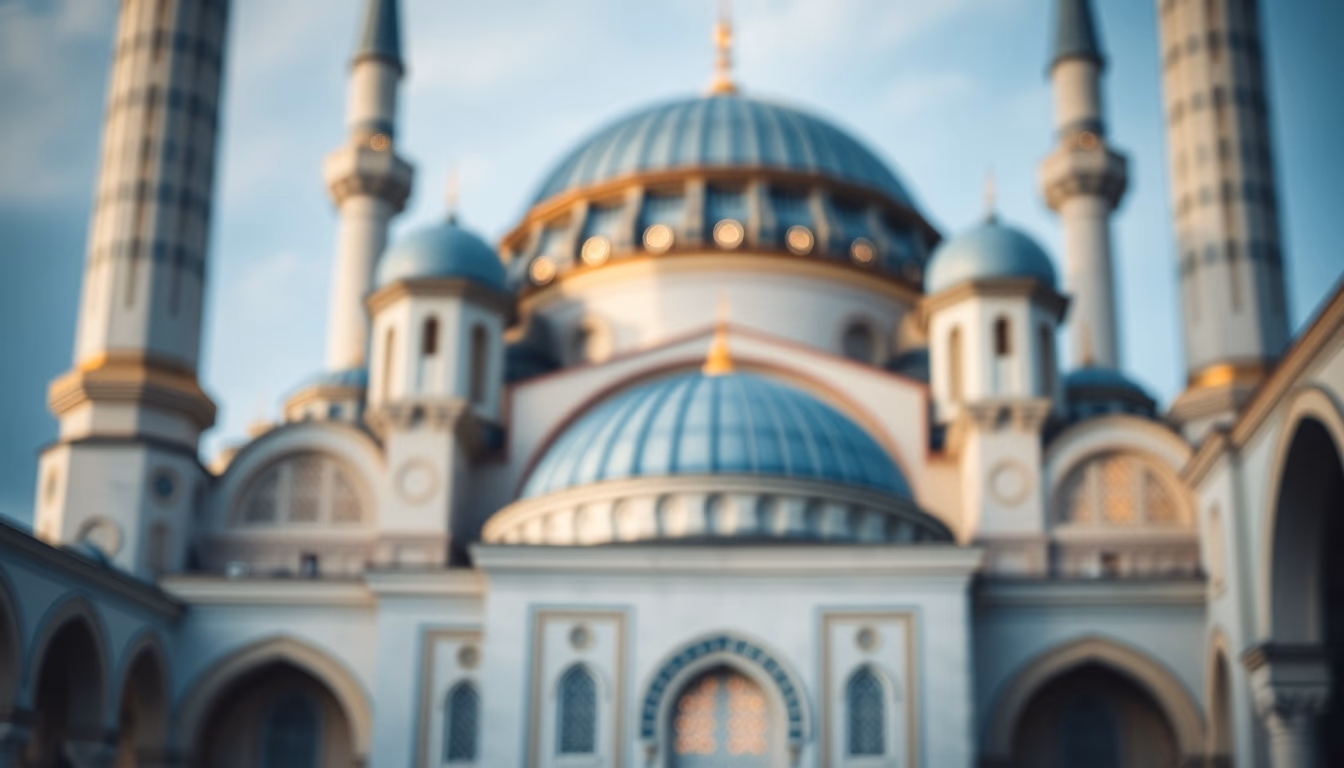 blue mosque istanbul in editorial style