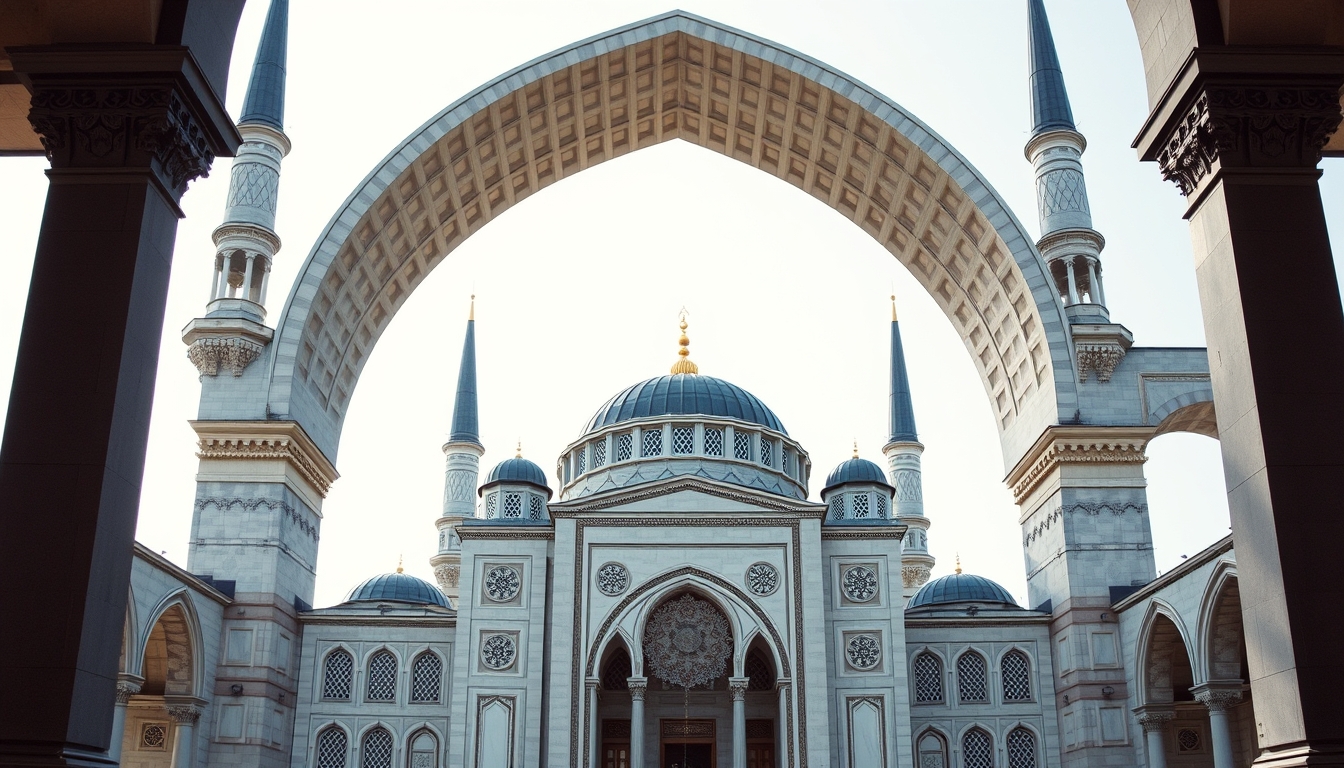 blue mosque istanbul in editorial style