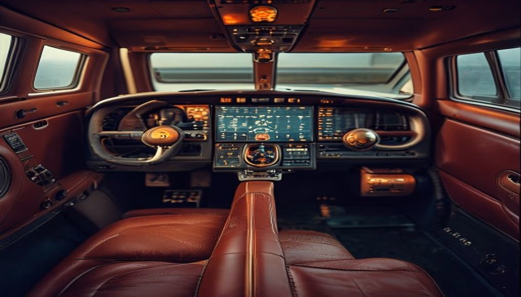 Bombardier global 7500 interior em fotografia editorial de luxo