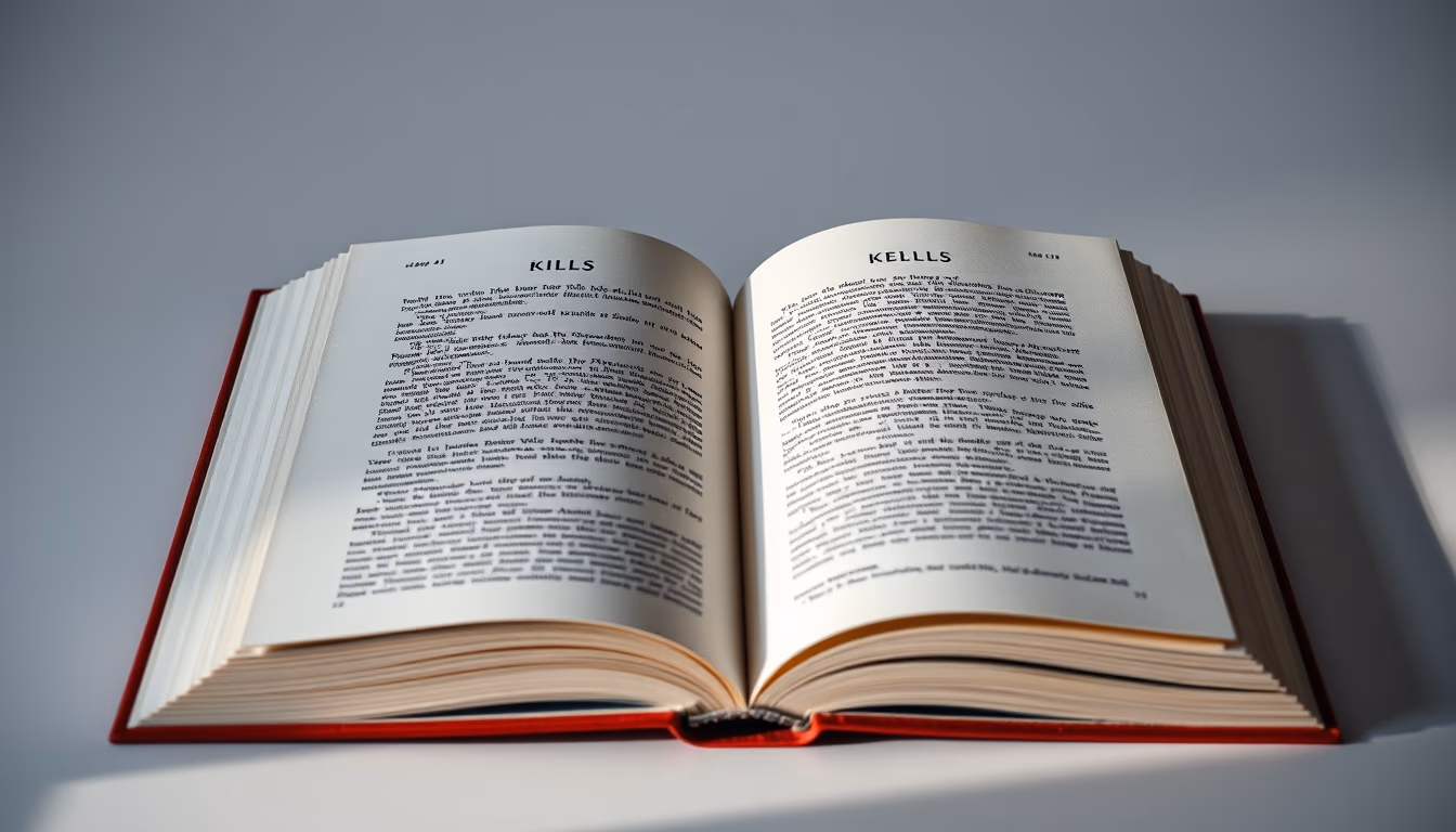 book of kells page in editorial style