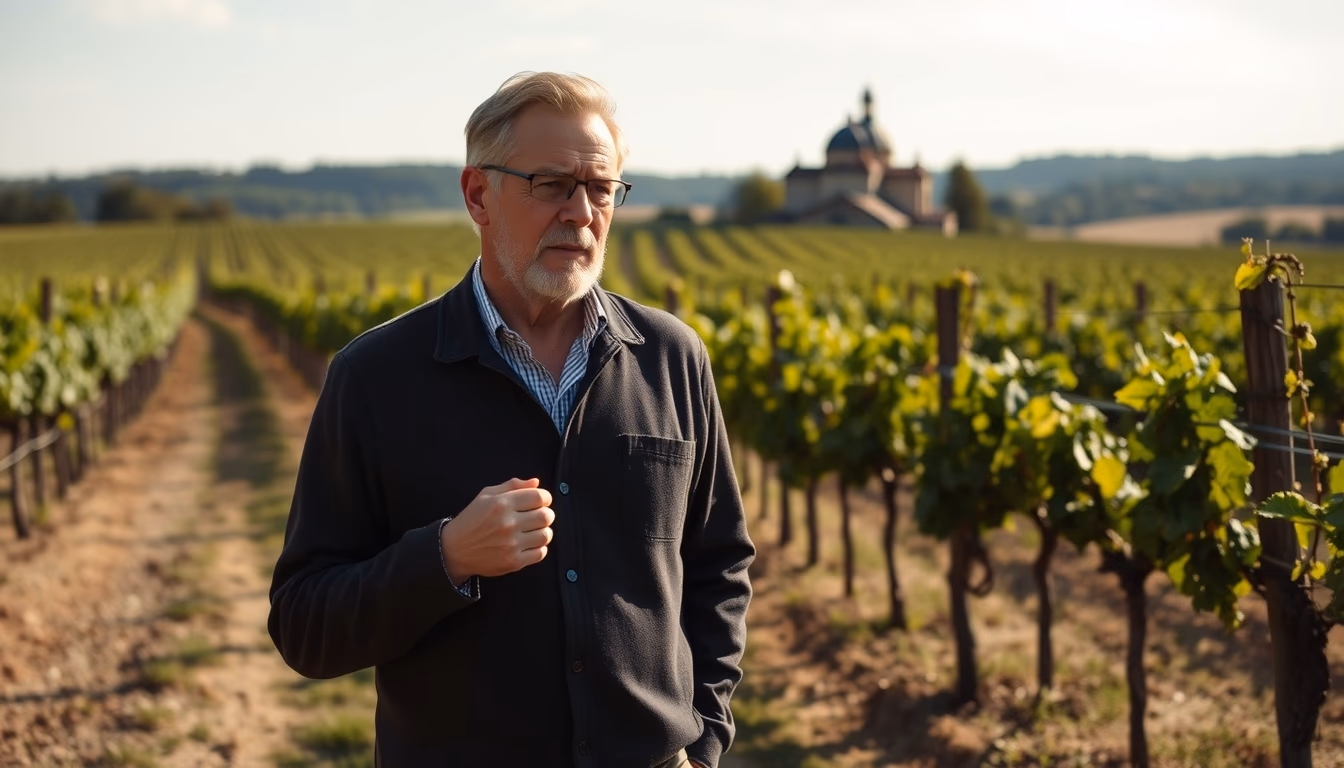 bordeaux chateau vineyards in editorial style