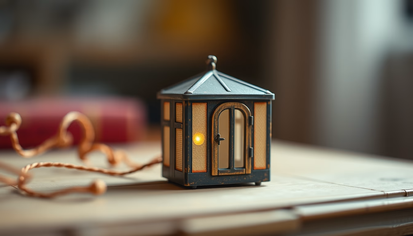 box kite vintage in editorial style