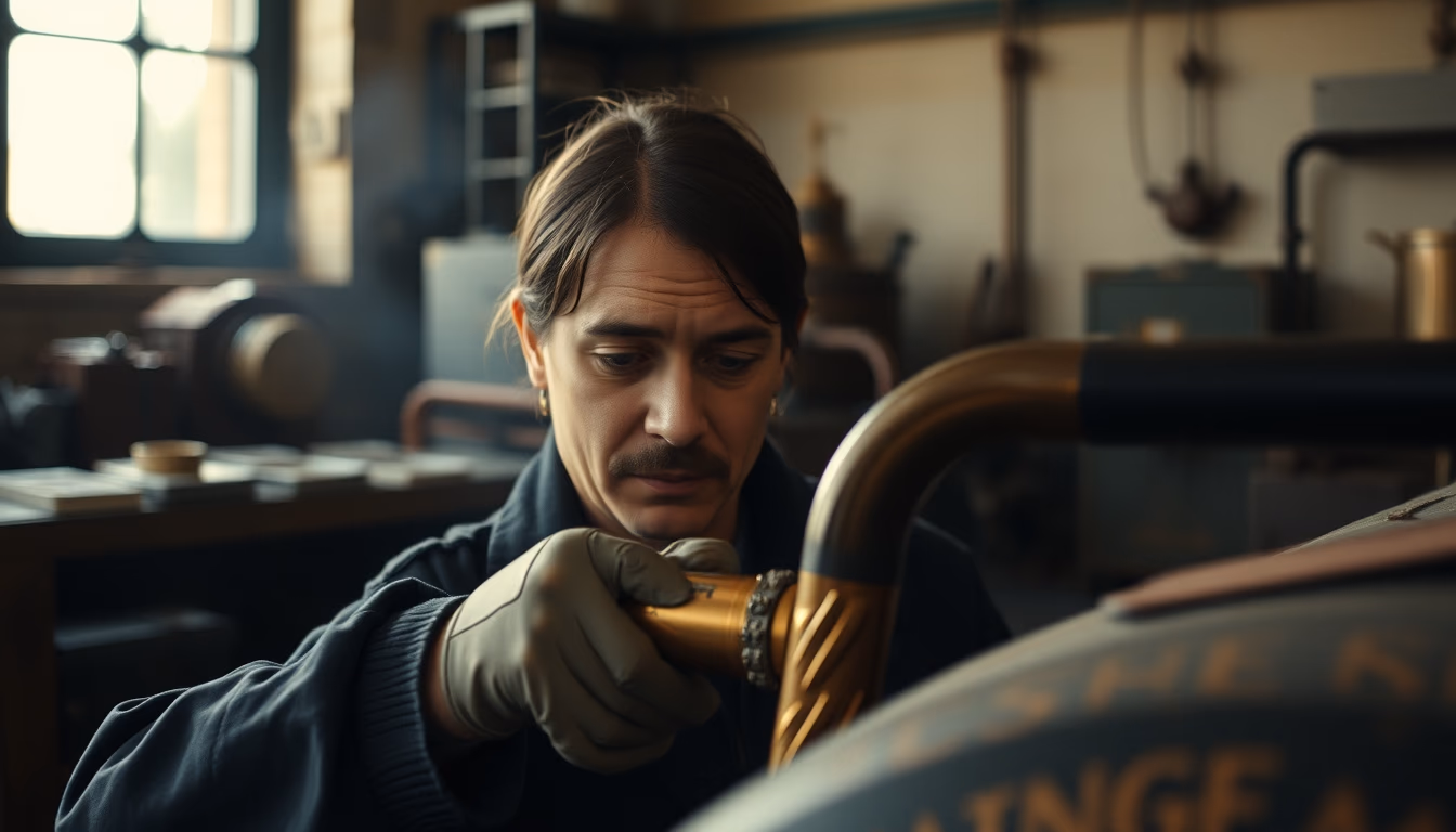 bronze foundry pour in editorial style