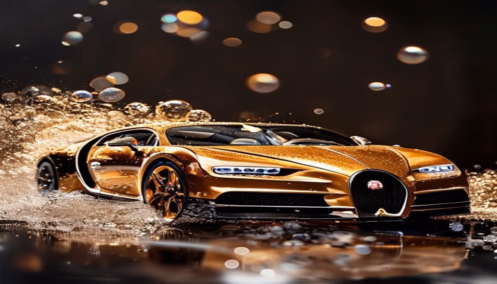 bugatti centodieci hommage in luxury editorial photography