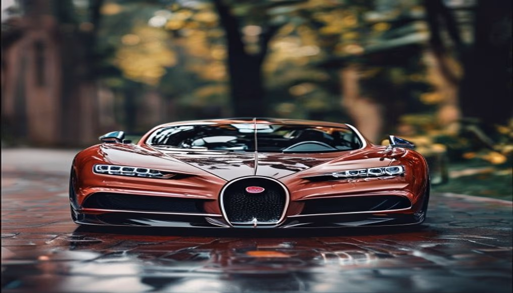 Bugatti divo aerodynamic em fotografia editorial de luxo
