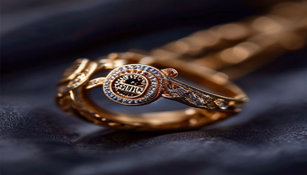 Bulgari b-zero1 bracelet em fotografia editorial de luxo