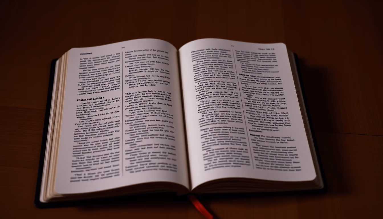 bullet journal opened in editorial style