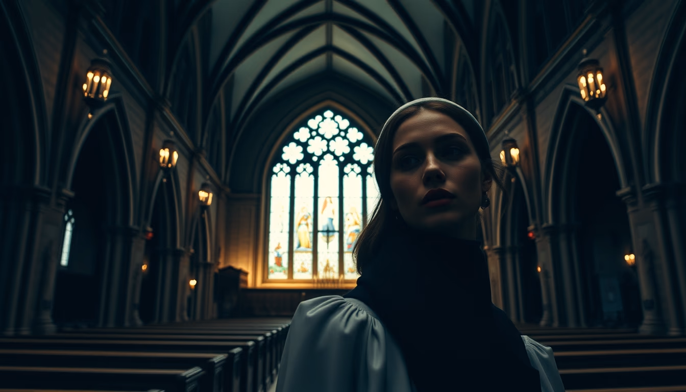 cambridge kings chapel in editorial style